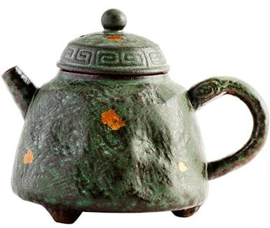LAPADULA Tetera Tetera Retro Hecha a Mano, Tetera Japonesa, Sala de Estar, lechera, cafetera Simple Tetera para Infusor