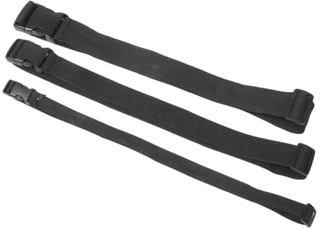 VERDANVERSE 3stücke Gürteltaschen-verlängerungsgurt Aus Nylon Verstellbarer Riemen Für Fanny Pack Gürtelverlängerung Für Umhängetasche Praktische Befestigung Für Handtaschen Und