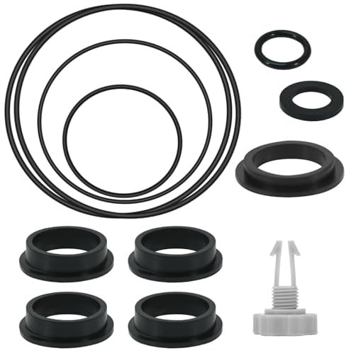 12 Stück Pool O-Ringe Ersatzteil für Intex,für Intex Pool Dichtungen | Poolzubehör Inkl 1 Luftablassventil 11 O-Ring für Verschiedene Teile,Pool Zubehör,25013 Dichtung Sandfilteranlage