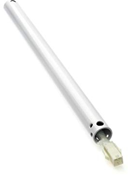Westinghouse Lighting 7887640 Verlängerungstange Metall, weiß, 30.5 x 2.18 x 2.18 cm