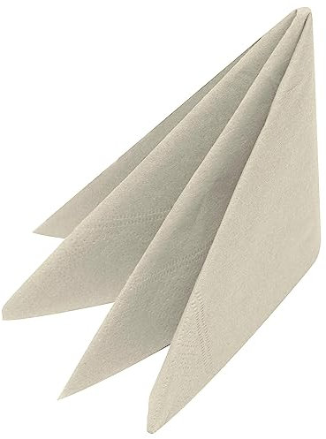 Swantex Devon Cream Napkins 40cm 2ply, Pack of 125