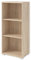 OFFICE LINE Aktenregal in Eiche Sonoma Optik - Halbhohes Standregal mit 3 offenen Fächern - Modernes Büromöbel Komplettset - 52 x 114 x 35 cm (B/H/T)