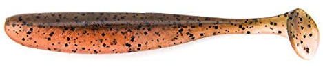 Keitech Easy Shiner, 1er 3, Green Pumpkin Fire