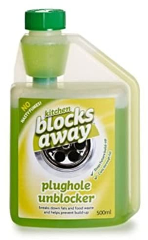 Kitchen Blocks Away Drain Unblocker Cleaner