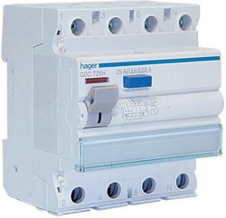 Hager CDC742H Spa INT Diff 4P 30MA 40A 4M