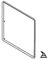 Casaricambi - Joint porte four - Modèle original pour fours de 60 cm Smeg - 754130519