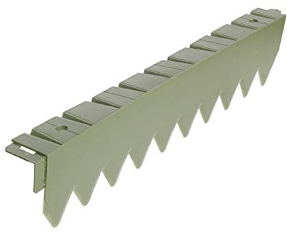 Rasenkante comfort Kunststoff 8-er Set ohne Rand flexibel 10102