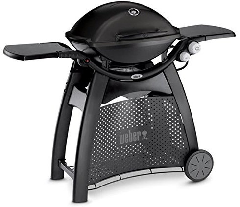 Weber Q3000 Grill Carrello Gas 6350W Nero