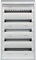 Caja dist. sup.NewVegaD,5F,120M,s/puerta
