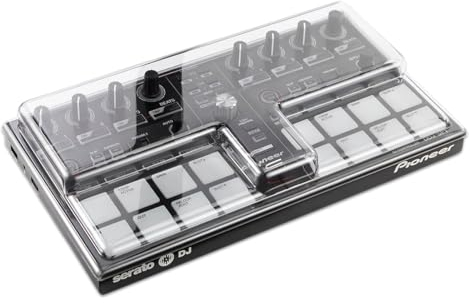 Decksaver Cover for Pioneer DJ DDJ-SP1 - Super-Durable Polycarbonate Protective lid in Smoked Clear Colour, Made in The UK - The DJs' Choice for Unbeatable Protection