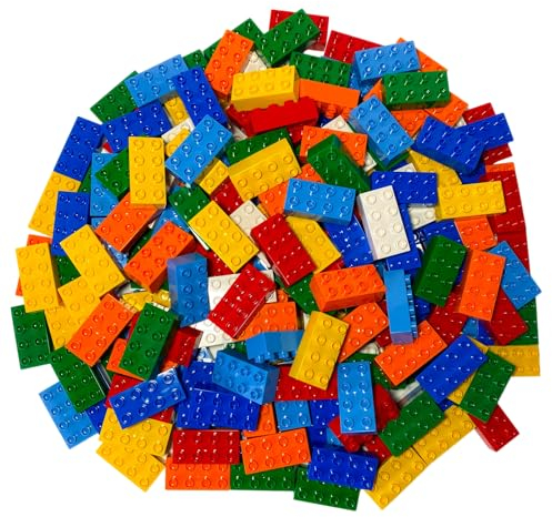 LEGO® DUPLO® 2x4 Bausteine bunt gemischt - 10 Stück - Bausteine für kreatives Bauen