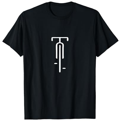 Logo Bici Minimalista, per Gli Amanti del Ciclismo Maglietta