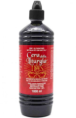 12 Bottiglie da 1L - Cera liquida per lampade