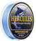 HERCULES Farbechte Geflochtene Angelschnur, 300m PE Geflochtene Schnüre, 4 Stränge Multifile Angelschnur, 50lb Test für Salzwasser und Süßwasser, Blau, 50lb, 300m
