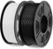 SUNLU PLA Filament 1.75mm, 3D Drucker Filament PLA 1.75mm +/- 0,02mm, Einfach zu Verwenden, Anfängerfreundlich, Passend Für Sie Meisten FDM 3D Drucker, 1KG Spule, 2 Pack. (Schwarz+Weiß)