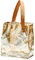 Handtaschenvase aus Glas, Geldbörsen-Vase mit Ledergriff, Handtaschen-Blumenvase, Handgefertigte Vase, Taschen-Glasvase, Originalfarbe, Glasvase für Wohnzimmer, Küche, Büro, Hochzeit(Golden, M)