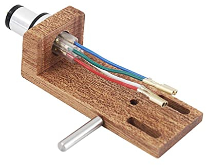 Cherry Wood Plattenspieler-Halterung für LP-Phono-Kartusche, Ersatz-Phonograph-Plattenspieler-Headshell