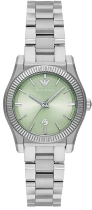 Emporio Armani Women's Analog Quartz Watch with Stainless Steel Strap AR11656