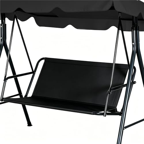 Hollywoodschaukel Sitzfläche Ersatz, Hollywoodschaukel Bezug für 2&3 Sitzer | Bezug für Hollywoodschaukel 900D-Oxford-Gewebe, Wasserdicht, Hollywoodschaukel Sitzbezug für Garten, Hof, Balkon und Terrasse