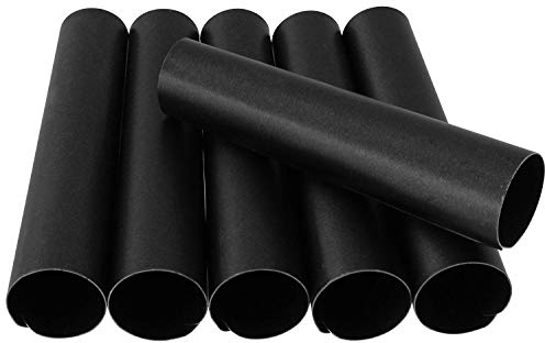 Zenker Conos Relleno Crema en Acero con Revestimiento Antiadherente Teflón, Negro, Diámetro 1.3- 1.7 x 6.5 cm, 6 Ud-S