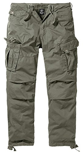 Brandit Columbia Mountain Vintage Cargohose Hose, Gr. XXL, Oliv