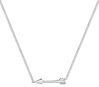 Elli Halskette Damen Amors Pfeil Symbol Liebe Boho Trend in 925 Sterling Silber