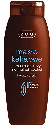 Kakaobutter Emulsion für Gesicht und Körper zur Verbesserung der Hautfarbe 200 ml von Ziaja // Maslo kakaowe Emulsja do twarzy i ciala poprawia koloryt skory 200 ml