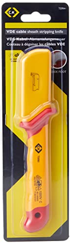 C.K T0990 Couteau à Dégainer les Câbles Vde, Multicolore