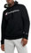 Champion Men's Graphic Powerblend Fleece Hood Sweatshirt, Black/Champion Script, S