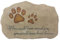 JSYS Pet pietra commemorativa per cane o gatto per esterni da giardino, cortile, o prato.