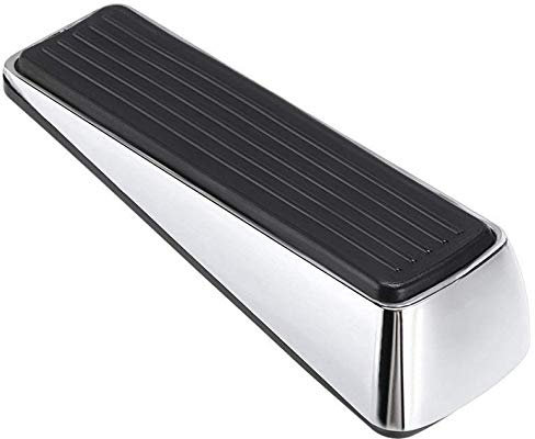 HSD Premium Quality Metal Door Wedge Heavy Weight (Chrome)