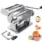 Shule Pasta Maker by – Stainless Steel Pasta Machine Includes Pasta Roller, Pasta Cutter, Hand Crank and Detailed Instructions