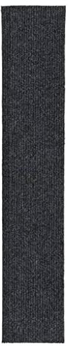 vidaXL Schmutzfangläufer Gel-Rückseite Sauberlaufmatte Schmutzfangmatte Fußmatte Teppich Läufer Schmutzmatte Teppichläufer Anthrazit 100x500cm
