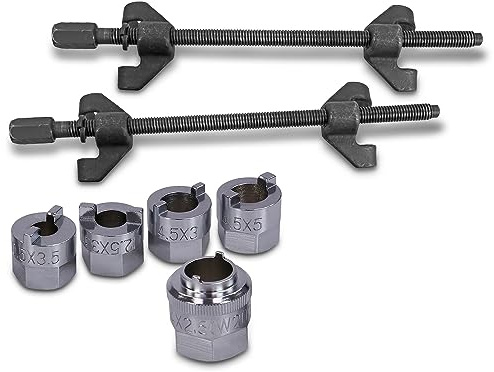 ENVA MADE FOR QUALITY Federbein Einsatz Satz 5TLG + Federspanner Set 2TLG zum Montieren und