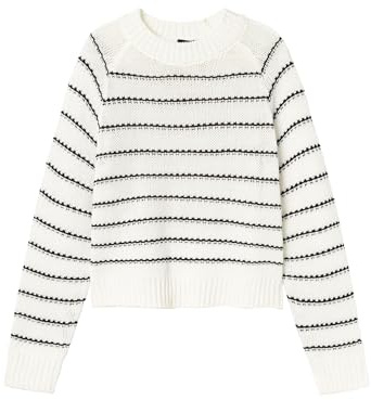 NAME IT Mädchen Nlfnagilo Ls O-Neck Knit Strickpullover
