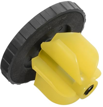 JNNJ 2 Pezzi Auto Coperchio del Aerbatoio del Carburante, Copertura Universale Tappo Serbatoio Olio Coperchio in Plastica, Tappi Guarnizione Tappi a Prova Di Perdita(Tappo Rotondo)