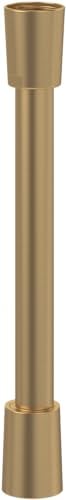 Villeroy & Boch Universal Showers flessibile per doccetta, tubo flessibile per doccia antigroviglio, tubo per doccetta per doccia e vasca da bagno, antipiega, 1,20 m, Oro spazzolato