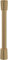 Villeroy & Boch Universal Showers Handbrauseschlauch, flexibler Duschschlauch mit Verdrehschutz, Brauseschlauch für Dusche und Badewanne, knickfest, 1,20 m, Brushed Gold