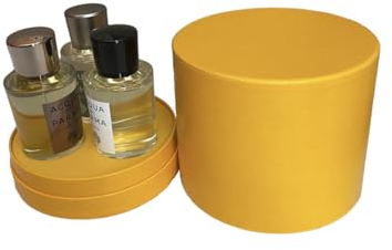 Aqua di Parma COLONIAS EDC HATBOX SET - La classica Colonia agrumata, la Colonia Intensa legnosa e la fresca Colonia Pura Acqua - 3x20 ml Formato da viaggio