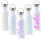 Mookase Botella Personalizada letra- Botella Personalizada con Nombre- Botella Agua Térmica Personalizada - Acero Inoxidable - 750 ml - Botella para niña y niño