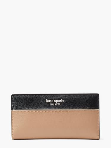 kate spade new york Damen Morgan Saffiano Leder Geldbörse, Cafe Mokka Multi Slim, Einheitsgröße