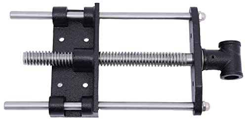 Holzschraubstock Vorderzange 7, Schraubstock Holz Holzarbeiten Spannzange Metallschraubstock für Hobelbank Holzbearbeitung Tischschraubstock Heavy Duty Tischklemme