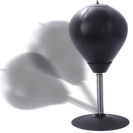 Punchingball Tisch Boxbirne Schreibtisch Schreibtisch Boxsack zum Stressabbau - Superstarke Saug-Boxsäcke, Schneller Rückprall, Lustige Sandsäcke, Boxsack Scherzartikel für Chef oder Kollege