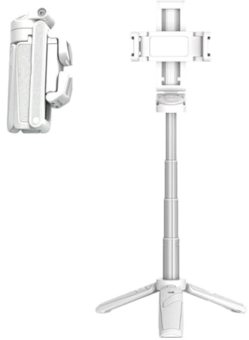Phone Tripod Integrated 360° Adjustable Cell Phone Tripods | Integrated Smartphone Tripod for Travel & Vlogging