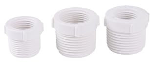 2pcs 1/2 3/4 1 Thread Conversion Connector Plastic Female Male Thread Reducing Connector Irrigation Fitting Aquarium Joint(3/4 x 1/2)