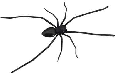 Spider Fridge Magnets, 3D Spider Magnet,Realistic & Cute Magnetic Decor, Spooky Spiders Strong Fridge Magnets Funny Pranks Gifts for Whiteboard Fridge Locker Kitchen Office School ﻿ ﻿ ﻿ (Black)