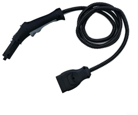 For Karcher For Steam Cleaner Hose with Handle and Switch Compatible with SC5, SC5800C Series 2 5m Length