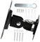 OKUMEYR Rotatable Tv Wall Mount Bracket Sturdy Holder for LCD LED Screens Space Saving Design for Living Room Bedroom and Office