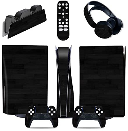 Piel Calcomanía 57257 Para PS5 Consola Disc Edition & Digital Pegatina Vinilo Calcomanía Cubierta Para Ps5 Mando & Estación Carga & Auriculares & Multimedia Piel(Disc Version)