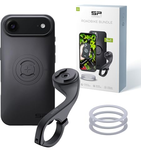 SP CONNECT Roadbike Bundle kompatibel mit iPhone Air |SPC+| Handyhalter für Road Bike| Fahrrad Handy Halterung Gadget
